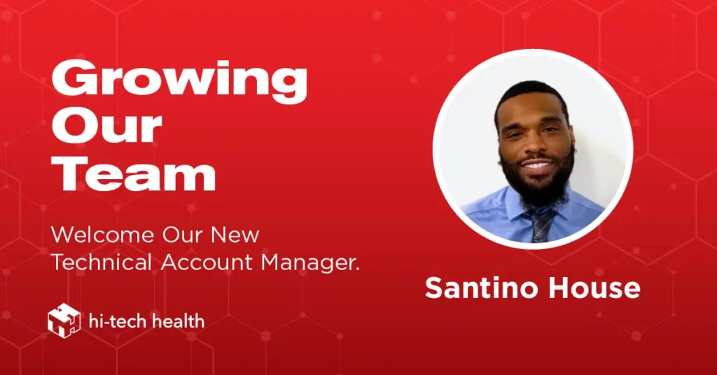 Growing Our Team - Welcome our new technical account manager - Santino House